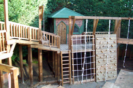 Belsize Landscapes Play Platforms, Verandahs, and Activity Play Areas